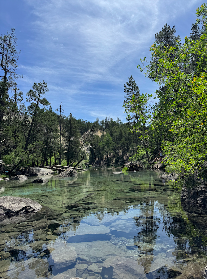 Lac Vert Piemonte dove fare il bagno